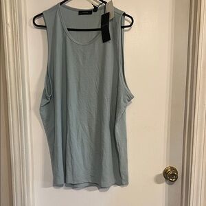 Edge Light Blue Muscle Tee